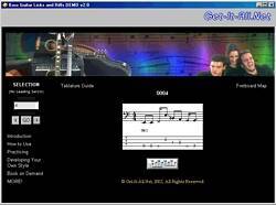 Bass Guitar Licks and Riffs Screenshot